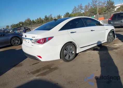 2015 Hyundai Sonata Hybrid Limited from USA, damaged, VIN KMHEC4A41FA126114